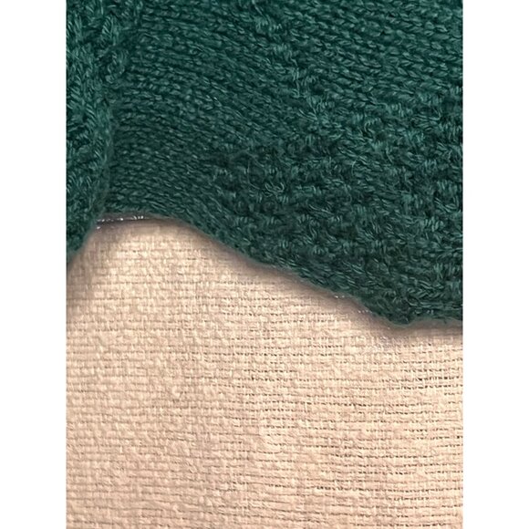 Isle Of Cotton L Green Cardigan Sweater Embroidered Golf Clubs USA Grandpa VTG - Picture 15 of 16